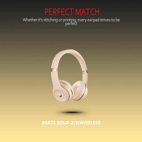 Krone Kalpasmos Earpad Replacement for Beats Solo 2 & 3 Wireless/Wired Headphone, Ear Cushion Premium Protein Leather Memory Foam with Kits, Super...