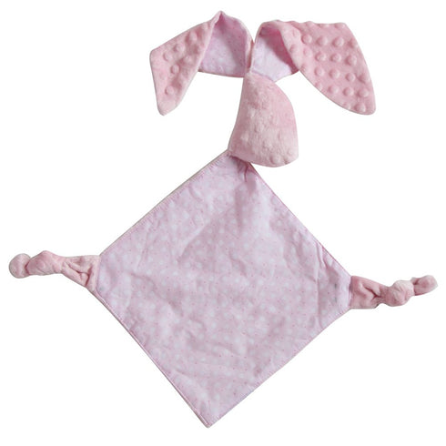 Plush Bunny Baby Security Blanket...