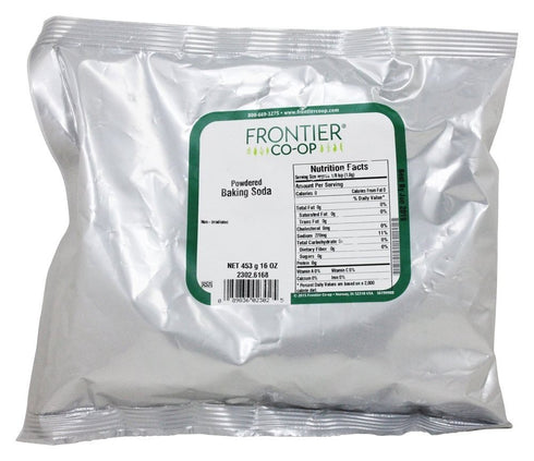 Frontier Herb Bulk Baking Soda Powder, 16 oz...