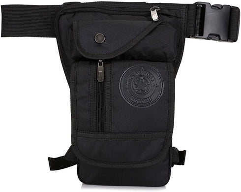 Nylon Drop Leg Bag Hiking Waist Pack for Men Women Tactical Motorcycle Bike Cycling Riding Travel Outdoor Sports Fanny Pouch...