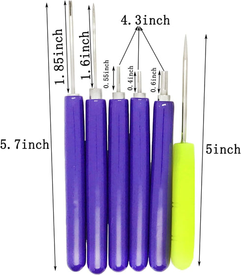 11 Pcs Paper Quilling Tools, Different Sizes Handmade Rolling Curling Quilling Needle Pen for Advanced Quiller, DIY, Handcraft, Scrapbooking, Card...