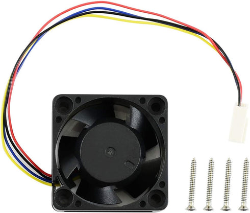 Fan-4020-PWM-5V for Jetson Nano Developer Kit and B01 Version, Dedicated DC 5V Cooling Fan Brushless Fan 4PIN Reverse-Proof Connector PWM Speed Ad...
