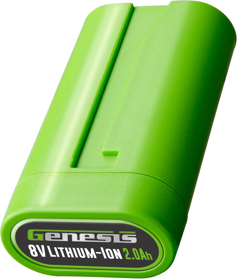 Genesis 8V 2.0Ah Lithium-Ion Battery Pack 8 Volt Power Tools...