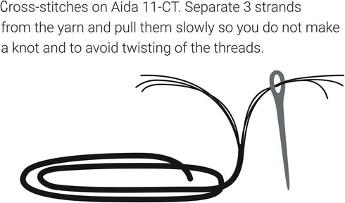 CROSSDECOR Cross Stitch Stamped Kits 11CT 9X11 inch Pre-Printed Cross-Stitching Starter Patterns for Beginner Kids or Adults, Embroidery Needlepoi...