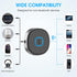Bluetooth Aux Receiver, Portable 3.5mm Aux Car Adapter, Bluetooth 5.0 Wireless Audio Receiver for Car/Home Stereo/Wired Headphones/Speaker, 16H Ba...