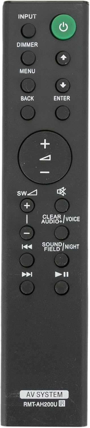 New Replace Remote Control RMT-AH200U fit for Sony SA-WRT3 SA-WCT390 HT-RT3 HT-RT40 HT-RT3 HT-RT4 HT-CT390 SA-CT390...