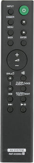 New Replace Remote Control RMT-AH200U fit for Sony SA-WRT3 SA-WCT390 HT-RT3 HT-RT40 HT-RT3 HT-RT4 HT-CT390 SA-CT390...