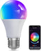 RGB Smart Light Bulbs, WiFi and Bluetooth Color Changing Light Bulbs,A19 9W 60W Equivalent 500LM, Music Sync WiFi Light Bulbs Work with Alexa & Go...