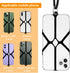 Giantree Phone Lanyard, 160cm Universal Mobile Phone Lanyards for The Neck Mobile Phone Neck Strap Silicone Mobile Phone Chain for Hanging Mobile ...