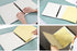 Mini 3 Ring Binder 1 Inch Fits 5.5" x 8.5" Paper and Sheet Protectors, Recipe Binder, Steel-Blue Marble...