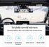 Car Rearview Mirrors, 15" Anti-Glare Panoramic Extended Rear View Mirrors, HD Interior Clip-on Wide Angle Convex Curve Rearview Mirrors, Universal...