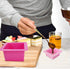 3 Pcs Non-Stick Square Baking Silicone Molds, Quick Release Bread Pan Bakeware Tray for Cheese Cake Tier Cake Handmade Toast Mold Bread Mould Soap...