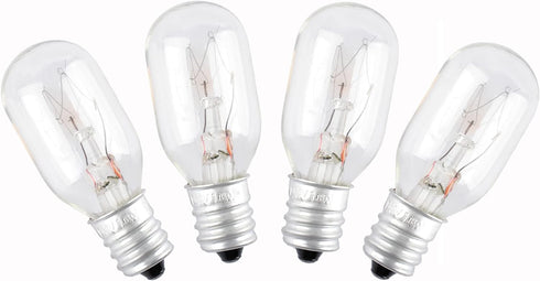 WE4M305 Dryer Light Bulb for GE/General Electric 110v 10watt Appliance Bulb (4 pack)