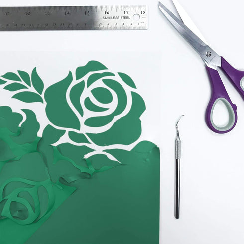 Siser EasyWeed Heat Transfer Vinyl 11.8" x 6FT Roll - Compatible with Siser Romeo/Juliet & Other Professional or Craft Cutters - Layerable - CPSIA...