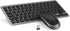 Compact Wireless Keyboard Mouse, 2.4GHz Ultra Thin Small Wireless Keyboard Mouse Combo for Desktop, Laptop (Black and Gray)...