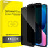 JETech Privacy Full Coverage Screen Protector for iPhone 13 mini 5.4-Inch, Anti-Spy Tempered Glass Film, Edge to Edge Protection Case-Friendly, 2-...