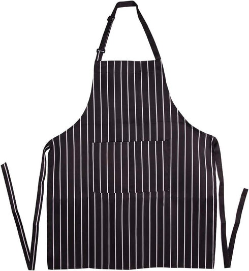 Kitchen Aprons for Men Women Chefs Adjustable Bib Aprons with Big Pockets...
