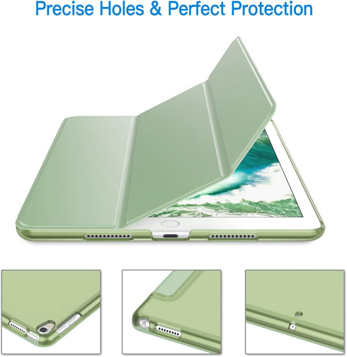 JETech Case for iPad Pro 10.5-Inch and iPad Air 3 (10.5-Inch 2019, 3rd Generation), Smart Cover Auto Wake/Sleep Cover (Matcha Green)...