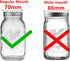 4 Pack Stainless Steel Mason Jar Shaker Lids with Silicone Seals for Dredge Flour,Mix Spices,Sugar, Salt, Peppers and Any Regular Mouth Mason Jar ...