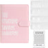 Toguma 100 Envelopes Money Saving Challenge Book, Easy and Fun to Save to 5,050, Savings Challenges Book with Envelopes Clearly Visible Budget Pla...