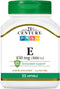 21st Century E 1000 I.U. (Dl-Alpha) Softgels, 55-Count...