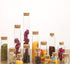 10Pcs 60ml Glass Test Tubes with Cork Stoppers Empty Refillable Clear Flat Borosilicate Glass Bottles Vials Jars for Beads Candy Storage Party Fav...