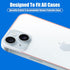 2 Pack Back Screen Protector for iPhone 15 Plus, Back Tempered Glass Protector, Anti-Scratch, Bare-Phone Touch Feeling for iPhone 15 Plus [6.7 inc...