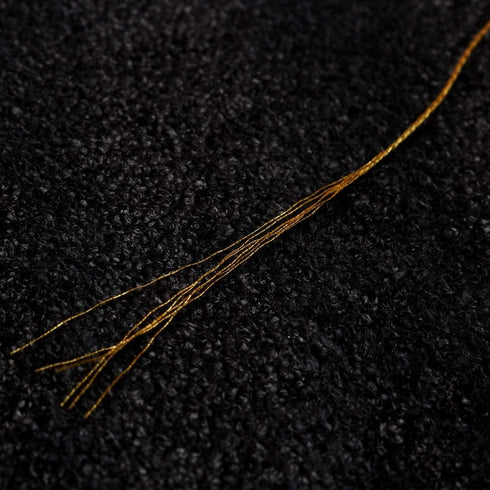 Pengxiaomei 218 Yards/656 Feet Metallic Cord Gold Twine, 2 Spool Gold Thread String for Bracelet Making Jewelry Making Thread Gold Craft String Ti...