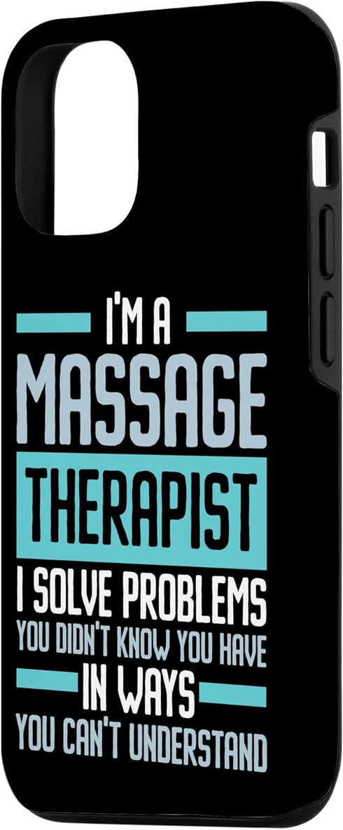 iPhone 13 Massage Therapist Muscle Therapy Relaxation Spa Case...