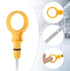 Car Engine Oil Dipstick Replacement OEM#CJ5Z-6750-A Compatible with Ford Lincoln with 2.0L Ecoboost Engines - Professional Double Hole Dip Stick C...