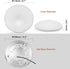 Dream lighting RV Lights LED Dome Light with Push Button 12v Interior Ceiling Light 3500K White Lighting for RV Trailer Boat, 4.5 inch 5.4 watts, ...