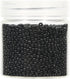 Opaque Black Color Loose Seed Beads About 4000pcs in Box 8/0 Glass Craft Seed Beads for Jewelry Making, Hole 0.7mm (Black)...