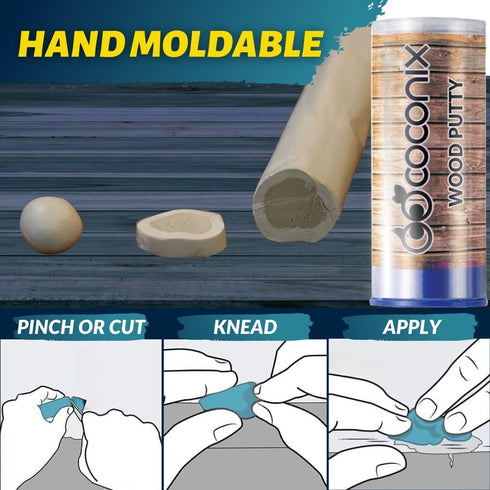 Coconix Floor & Furniture Repair Kit | Fix Scratches, Scuffs, and Dents on Hardwood Floors, Furniture, and Laminate Surfaces | Easy Application wi...