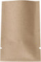QQ Studio 100 PCS Metallic Mylar Foil Open Top Sealable Bags (6x9cm (2.3x3.5"), 100x Kraft)...