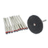 TMAX 10 pc 2 mm (5/64 Inch) Cut Off Wheel Screw Mandrel 1/8 Inch Shank Holder for Dremel Rotary Tools...