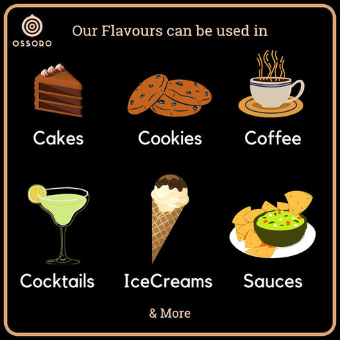 Ossoro Essence Karachi Biscuit Food Flavour with No Sugar Added, Non-GMO, Gluten-Free Flavors Perfect for Cakes, Snacks, Ice creams, Candies, Baki...