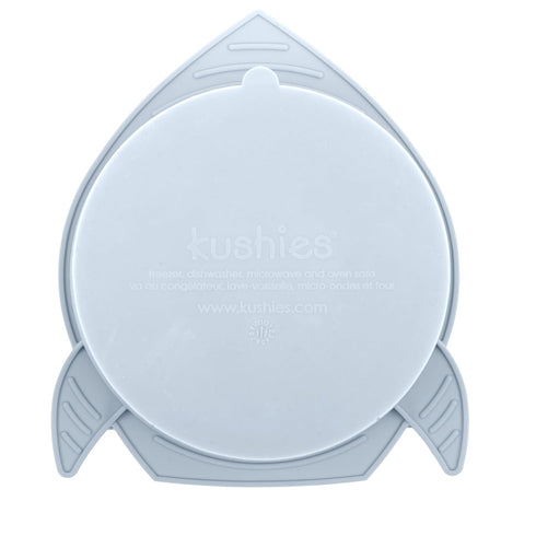 SILIBOWL + Spoon Set by Kushies Cute Silicone Bowl with Suction and Spoon Set for Babies, Toddlers and Kids, Non Slip, Dishwasher, Microwave, Free...