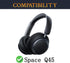 SOULWIT Cooling Gel Earpads Replacement for Anker Soundcore Space Q45 Headphones, Ear Pads Cushions with Ice Silk Fabric, High-Density Noise Isola...
