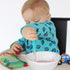 ChooMee FlexiDip Silicone Baby Learning Utensil | 4 Months + Baby Led Weaning | Flat Head Spoon with Firm Handle | Designed in USA, BPA Free, Prem...