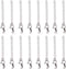 PH PandaHall 20pcs 304 Stainless Steel Necklace Extenders, 2.2 Inch Bracelet Extender Chain Jewelry Chain Extension Set with Lobster Claw Clasps f...