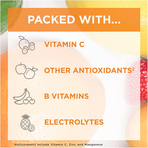 Emergen-C 1000mg Vitamin C Powder, with Antioxidants, B Vitamins and Electrolytes, Immunity Supplements for Immune Support, Caffeine Free Fizzy Dr...
