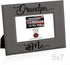 KATE POSH - Grandpa & Me Engraved Grey Leather Picture Frame, First Grandchild Gifts, Best Grandpa Ever, Grandparents Gifts (5x7-Horizontal)...