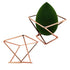 Beauty Sponge Holder - Rose Gold Foundation Beauty Blender Holder - Makeup Brush Organizer Rack Case - Vanity Storage - Display Make Up Puff Spong...