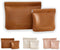 Cosmetic Bags for Women Small Makeup Bag for Purse Pu Leather Makeup Pouch Travel Makeup Bag with Zipper Make Up Bag for Travelling (Brown)...