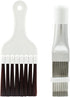1 Set Air Conditioner Condenser Fin Cleaning Brush, 1Pc Stainless Steel AC Coil Fin Comb and 1Pc Refrigerator Fin Cleaner Whisk Brush...