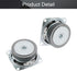 Fielect DIY Magnetic Speaker 3W 4 Ohm Full Range Audio Speaker Stereo Woofer Loudspeaker Replacement for Arduino, 52mm Diameter 1Pc...