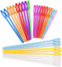 30 PCS Large Eye Plastic Needles, 2.7Inch/3.5Inch/5.9Inch Plastic Weaving Needles, Yarn Needles, Learning Needles, Safety Plastic Lacing Needles f...