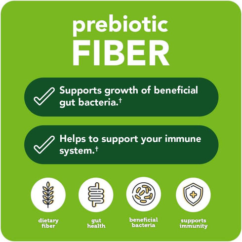 Vitamin Bounty Prebiotic Fiber Digestive Support with PreforPro® - Enhances Probiotic Effectiveness, Supports Digestive Health & Immune System, Re...