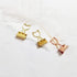 Gold Binder Clips Small, Cat Shaped 3/4-Inch Medium Gold Paper Clips for Office Decor Supplies (12pcs)...