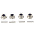 15-WJ02 QWJ04 Locknut and Optical Axis for Blomiky Q903 Q901 Q902 9130 9135 9137 9138 RC Truck Q903 Locknut & Axis...